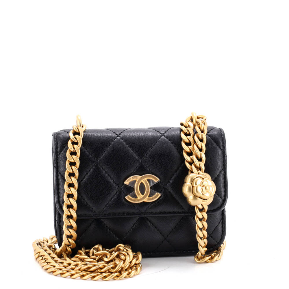 Chanel Sweet Camellia Flap Clutch With #269243C37B